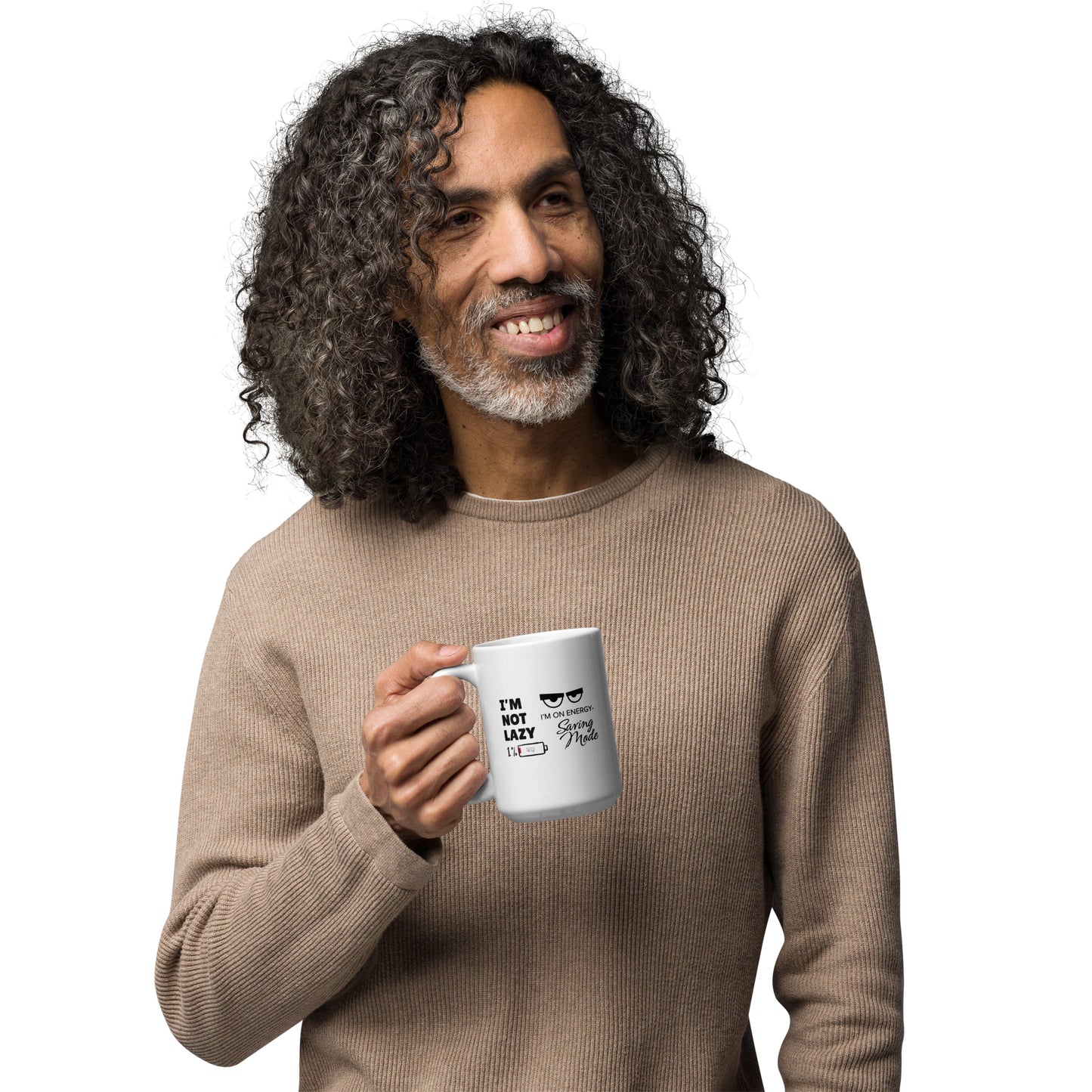 MUG "I'M NOT LAZY, I'M ON ENERGY-SAVING MODE"