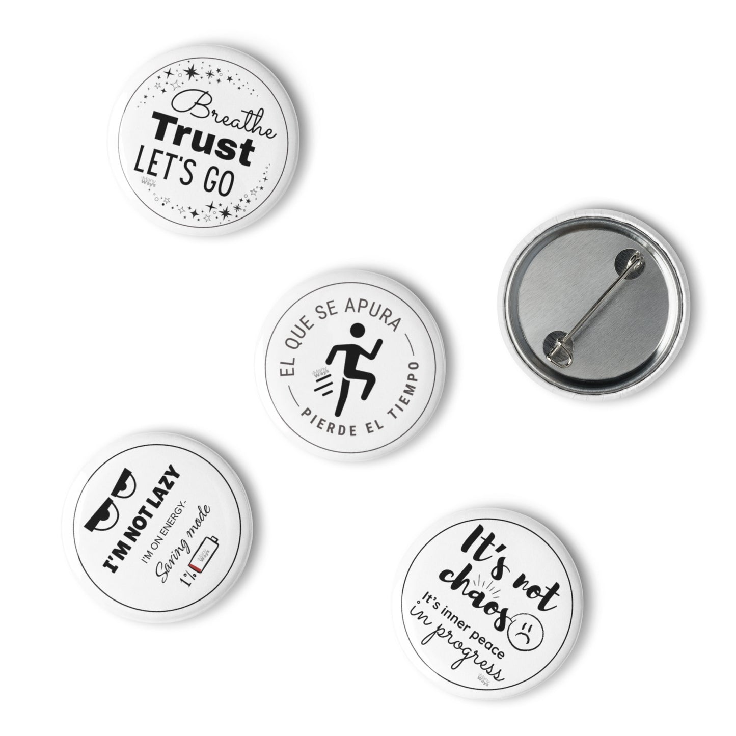 SET OF PIN BUTTONS - MIX