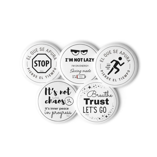SET OF PIN BUTTONS - MIX