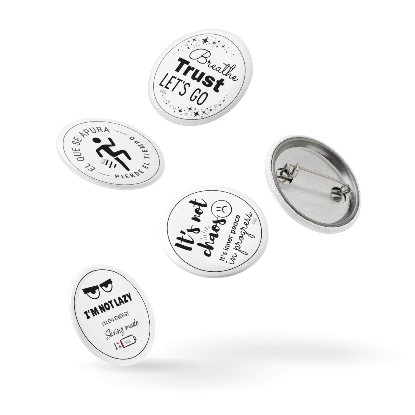 SET OF PIN BUTTONS - MIX