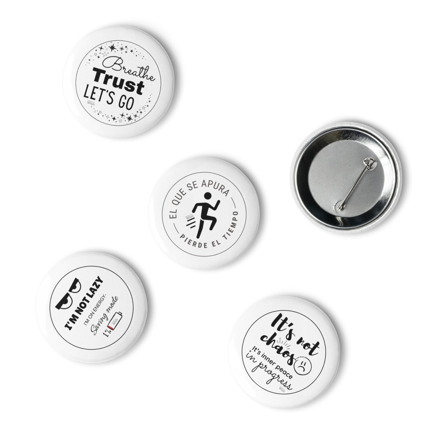 SET OF PIN BUTTONS - MIX