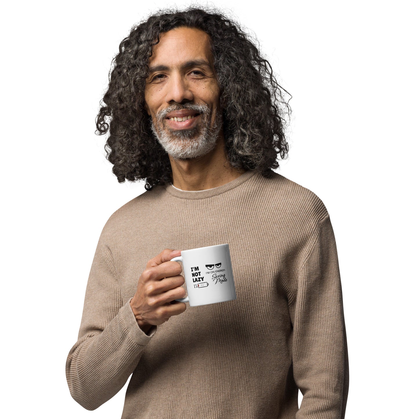 MUG "I'M NOT LAZY, I'M ON ENERGY-SAVING MODE"